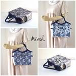 Miral.✻リバティ☓リバティ✻リバーシブルバケットバッグ