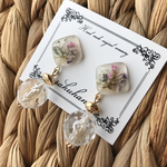 ガーデンピアス clear white
