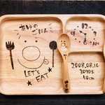 期間限定新作お試しSALE‼︎送料無料newくいしんぼうプレート&カトラリーset