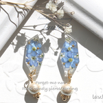 ♡再販♡勿忘草の氷砂糖 ピアス / イヤリング