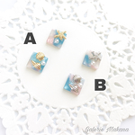 海のオーロラ✧*。イヤリング/ピアス