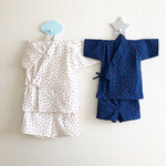 子ども甚平☁︎80〜120ぽこぽこリップル（ネイビー完売）