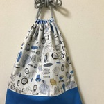 アウトドア柄巾着袋