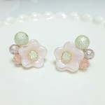 春の甘い思い出　イヤリング(ピアス) 