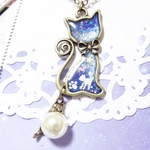 ☆ネコ in ネコ②～宇宙塗りレジン～☆