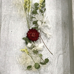 ドライフラワーのアソート  〜貝細工  紫陽花 ユーカリ