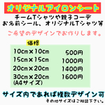 専用ページ オーダー オリジナル アイロンシート