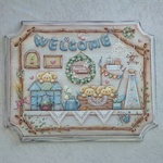 welcomeボード　「favorite♡house」　＊素材が変わりました＊　