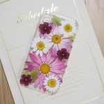 iphone　押し花ケース【cahierさまオーダー品 】