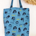 SALE＊送料無料＊FunnyFaceなＢ４縦長トート
