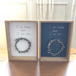 [数量限定]雪柳リース、木製トレイセット