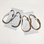 変形ピアス ゴールド シルバー 01