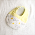 ふかふかスタイ_木馬６きいろ