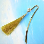【1点物】Gold Tassel Book Marker