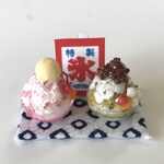 hand:made:ミニチュア：ドールハウス：再販かき氷セット２：再販：