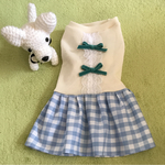 犬服 リボン付きワンピース