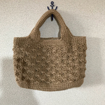 麻ひも松あみバッグ