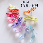 30個【10色×3個】ハイヒール チャーム