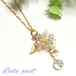 ＊ 春の彩り ＊ k16gpネックレス 
