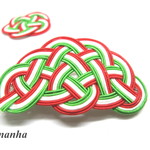 【クリアランスセール！】水引のバレッタ　イタリアーノ