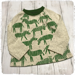 ラグラン長袖Ｔシャツ(シマウマ..90サイズ)