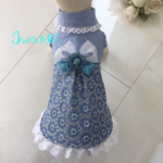 サイズ制限あり☆数量限定☆【犬服】ダンガリーシャツワンピ👗
