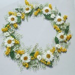 再販🌸ご注文品です(結婚証明書用　押し花セット)