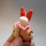 うさぎのストラップ