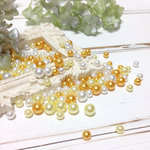 【outlet】約15g / 訳アリ穴なしパールミックス / 約7~4㍉ / No.030