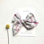 🍀新作🍀超レア！リバティリボンヘアクリップピンピンウィールボウM・ミセスモンロー 