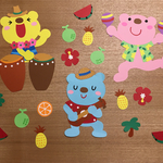 壁面 ✳︎トロピカルなくまさん✳︎