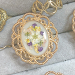 ♥押し花ヴィンテージリング♥