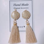新作♡タッセルピアス✳︎アンティーク