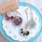 母の日［Aroma Wax Bar]まる型2個入り／ラベンダー・ローズ