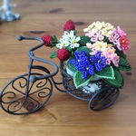 ビーズフラワー　らんたな(自転車)[2,800円]