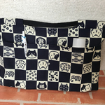 再販・和柄ネコちゃんのバッグインバッグ。