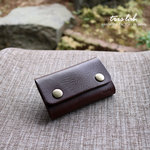 キーケースNEW!　ちいさなお財布なキーケース　（ダークブラウン）イタリアレザー