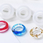 買い得 3点セット　リング ／/指輪 16.17.18mm (20-22#) シリコンモールド/レジン