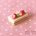 いちごのケーキ＊ミニチュアスイーツ