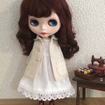 22センチドール リネンのコート