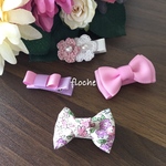 ベビーちゃんから使える♡ベビーヘアクリップ4点セット