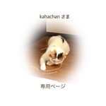 kahachanさま 専用ページ