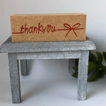 【ハートの　Thank youスタンプ】感謝の気持ちを伝えるスタンプ♪