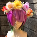 オリジナルウィッグ　「プリンセスオブフラワー」(ショートボブ)