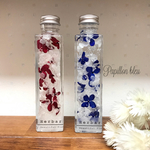 ブルー＆レッド🌸シンプルハーバリウム