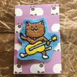 ねこバンドのワッペン
