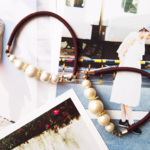 【再販10】 * mix #1 * cotton pearl hair accessory