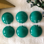 A410 Vivid Green Simple カボション(6個)
