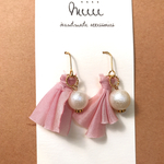    mi 春色❁リボンピアス