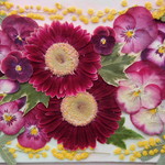 ★　ビオラいろいろ１　押し花素材　★